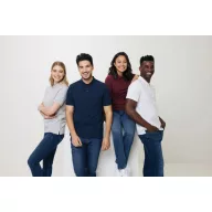   Tricou Polo, 42FEB234303, Iqoniq Yosemite, Bumbac, Unisex, Negru, XXL