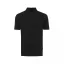 Tricou Polo, 42FEB234304, Iqoniq Yosemite, Bumbac, Unisex, Negru, XXS