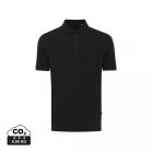 Tricou Polo, 42FEB234304, Iqoniq Yosemite, Bumbac, Unisex, Negru, XXS
