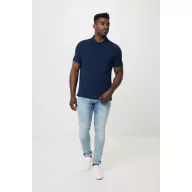   Tricou Polo, 42FEB234346, Iqoniq Yosemite, Bumbac, Unisex, Albastru Navy, L