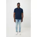 Tricou Polo, 42FEB234347, Iqoniq Yosemite, Bumbac, Unisex, Albastru Navy, M