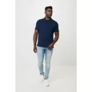 Tricou Polo, 42FEB234348, Iqoniq Yosemite, Bumbac, Unisex, Albastru Navy, S