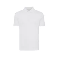   Tricou Polo, Unisex, maneca scurta, iqoniq, 2401E13457, Bumbac, Alb, 4XL