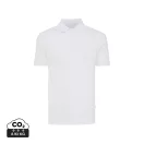 Tricou Polo, Unisex, maneca scurta, iqoniq, 2401E13457, Bumbac, Alb, 4XL