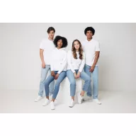   Tricou Polo, Unisex, maneca scurta, iqoniq, 2401E13457, Bumbac, Alb, 4XL