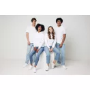Tricou Polo, Unisex, maneca scurta, iqoniq, 2401E13458, Bumbac, Alb, 5XL