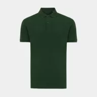   Tricou cu maneca scurta, Polo, Casual, Unisex, iqoniq, 2410E19626, Bumbac, Verde forest, M