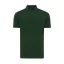 Tricou cu maneca scurta, Polo, Casual, Unisex, iqoniq, 2410E19628, Bumbac, Verde forest, XL