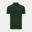 Tricou cu maneca scurta, Polo, Casual, Unisex, iqoniq, 2410E19628, Bumbac, Verde forest, XL