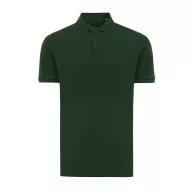   Tricou polo unisex, 2509E17255, iqoniq, 65x43x0.5 cm, Bumbac, Verde forest, XXS