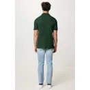 Tricou polo unisex, 2509E17255, iqoniq, 65x43x0.5 cm, Bumbac, Verde forest, XXS