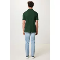   Tricou polo unisex, 2509E17255, iqoniq, 65x43x0.5 cm, Bumbac, Verde forest, XXS