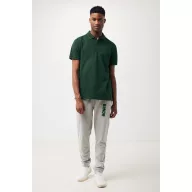   Tricou polo unisex, 2509E17255, iqoniq, 65x43x0.5 cm, Bumbac, Verde forest, XXS