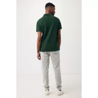   Tricou polo unisex, 2509E17255, iqoniq, 65x43x0.5 cm, Bumbac, Verde forest, XXS