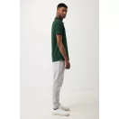 Tricou polo unisex, 2509E17255, iqoniq, 65x43x0.5 cm, Bumbac, Verde forest, XXS