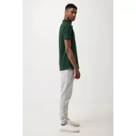   Tricou polo unisex, 2509E17255, iqoniq, 65x43x0.5 cm, Bumbac, Verde forest, XXS