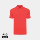 Tricou Polo, 42FEB234363, Iqoniq Yosemite, Bumbac, Unisex, Rosu, M