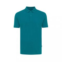   Tricou Polo Barbati, 42FEB234372, Iqoniq Yosemite, Bumbac, Unisex, Albastru Verdigris, S