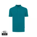 Tricou Polo, 42FEB234375, Iqoniq Yosemite, Bumbac, Unisex, Albastru Verdigris, XXL