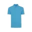 Tricou cu maneca scurta, Polo, Casual, Unisex, iqoniq, 2410E19685, Bumbac, Albastru tranquil, 4XL