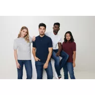   Tricou Polo, 42FEB234306, Iqoniq Yosemite, Bumbac, Unisex, Albastru Deschis, L