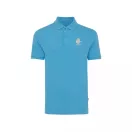 Tricou Polo, 42FEB234308, Iqoniq Yosemite, Bumbac, Unisex, Albastru Deschis, S