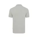 Tricou Polo, Unisex, maneca scurta, iqoniq, 2401E13460, Bumbac, Gri heather, 5XL