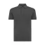 Tricou cu maneca scurta, Polo, Casual, Unisex, iqoniq, 2410E19635, Bumbac, Gri heather anthracite, M