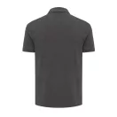 Tricou cu maneca scurta, Polo, Casual, Unisex, iqoniq, 2410E19638, Bumbac, Gri heather anthracite, XS