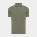 Tricou cu maneca scurta, Polo, Casual, Unisex, iqoniq, 2410E19660, Bumbac, Gri heather, 5XL