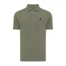 Tricou cu maneca scurta, Polo, Casual, Unisex, iqoniq, 2410E19662, Bumbac, Gri heather, M