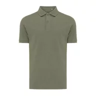   Tricou cu maneca scurta, Polo, Casual, Unisex, iqoniq, 2410E19666, Bumbac, Gri heather, XXL