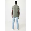 Tricou polo unisex, 2509E17258, iqoniq, 65x43x0.5 cm, Bumbac, Verde heather, XXS