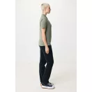 Tricou polo unisex, 2509E17258, iqoniq, 65x43x0.5 cm, Bumbac, Verde heather, XXS
