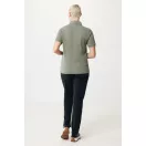 Tricou polo unisex, 2509E17258, iqoniq, 65x43x0.5 cm, Bumbac, Verde heather, XXS