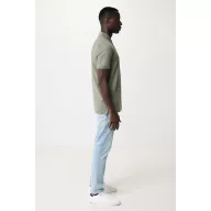   Tricou polo unisex, 2509E17258, iqoniq, 65x43x0.5 cm, Bumbac, Verde heather, XXS