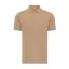 Tricou polo unisex, 2509E17257, iqoniq, 65x43x0.5 cm, Bumbac, Maro heather, XXS