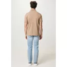 Tricou polo unisex, 2509E17257, iqoniq, 65x43x0.5 cm, Bumbac, Maro heather, XXS