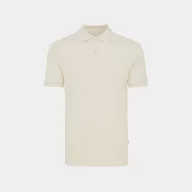   Tricou cu maneca scurta, Polo, Casual, Unisex, iqoniq, 2410E19678, Bumbac, Crem natur, M