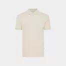 Tricou cu maneca scurta, Polo, Casual, Unisex, iqoniq, 2410E19679, Bumbac, Crem natur, S