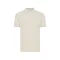 Tricou cu maneca scurta, Polo, Casual, Unisex, iqoniq, 2410E19682, Bumbac, Crem natur, XXL
