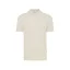 Tricou cu maneca scurta, Polo, Casual, Unisex, iqoniq, 2410E19683, Bumbac, Crem natur, XXS