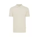 Tricou cu maneca scurta, Polo, Casual, Unisex, iqoniq, 2410E19683, Bumbac, Crem natur, XXS