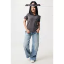 Tricou polo, Unisex, 2502E10498, iqoniq, Bumbac, Gri antracit, L