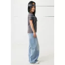 Tricou polo, Unisex, 2502E10498, iqoniq, Bumbac, Gri antracit, L