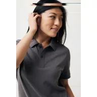   Tricou polo, Unisex, 2502E10498, iqoniq, Bumbac, Gri antracit, L