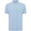 Tricou polo, Unisex, 2502E10532, iqoniq, Bumbac, Albastru sky, L