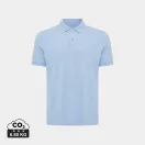 Tricou polo, Unisex, 2502E10532, iqoniq, Bumbac, Albastru sky, L