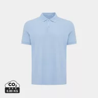   Tricou polo, Unisex, 2502E10532, iqoniq, Bumbac, Albastru sky, L
