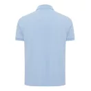 Tricou polo, Unisex, 2502E10532, iqoniq, Bumbac, Albastru sky, L